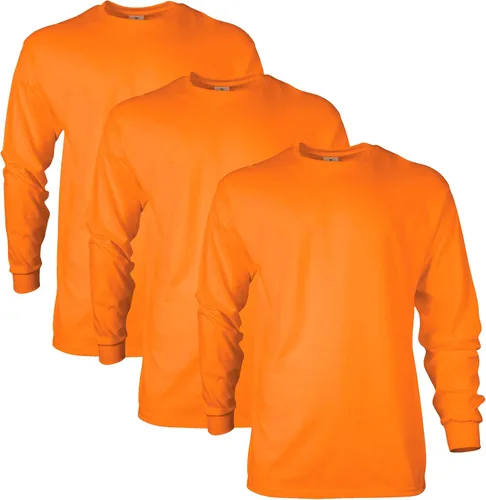 Miniatura 169 de Gildan - Camiseta de manga larga de algodón ultra estilo G2400 para adultos, paquete múltiple