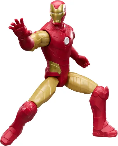 Miniatura 4 de AVENGERS Marvel Titan Series Iron Man - Figura de acción de 11.5 pulgadas (11.5 in), figuras de superhéroes y juguetes para niños, a partir de 4 años