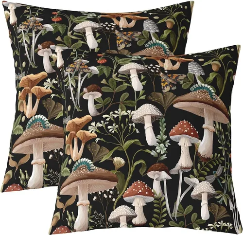Miniatura 8 de Duck Hunting Throw Pillow Covers Set of 2 Army Camo Pillow Cover for Kids Girls Boys Green Brown Camouflage Square Cushion Case 16"x 16" Rustic