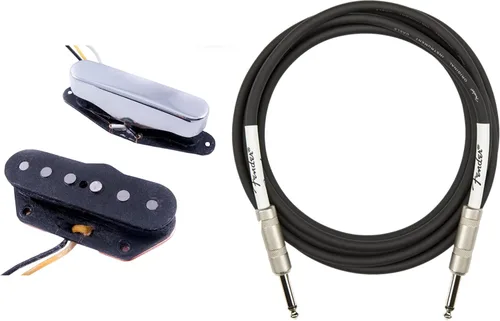 Miniatura 13 de Paquete de pastillas Fender Pure Vintage '64 Telecaster con cable de instrumento Paquete con cable
