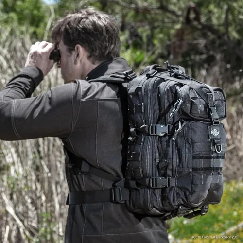 Miniatura 2 de Maxpedition Falcon-II Mochila, mochila táctica de 23 l, paquete de supervivencia, bolsa de emergencia, bolsa MOLLE para EDC, 0513