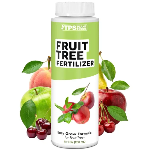 Miniatura 9 de Fertilizante para árboles frutales: alimento líquido para plantas para todos los árboles frutales, apoya flores pesadas, cosechas más grandes