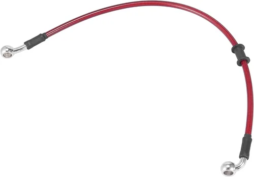 Miniatura 22 de Motoforti Universal 40 cm 15.75" Manguera de Aceite para Freno y Embrague de Motocicleta, Tubo de Línea Hidráulica Reforzada, Acero Inoxidable Negro