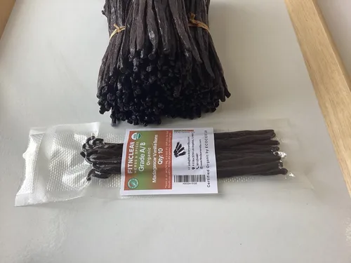 Miniatura 6 de Grado A/B Frijoles de vainilla Madagascar Tahiti