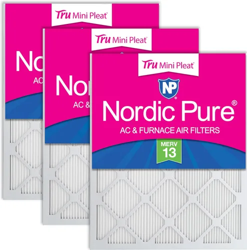 Miniatura 71 de Nordic Pure Filtros de aire para horno MERV 6 de 18 x 25 x 1 pulgadas (tamaño real: 17 1/2 x 24 1/2 x 3/4), color verde poliéster MERV 6, reduce