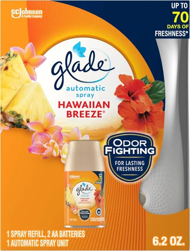 Miniatura 12 de Glade Recambios de ambientador automático en aerosol, Aqua Waves, paquete de 3
