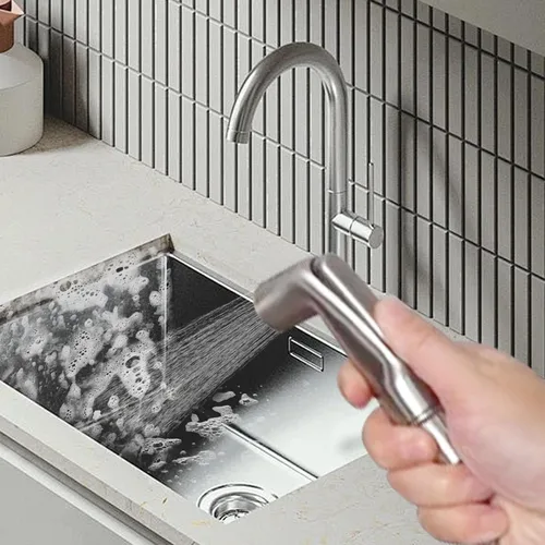 Miniatura 4 de Cabezal rociador lateral para fregadero de cocina, accesorio universal para grifo de fregadero de cocina, compatible con Delta, Moen, Kohler