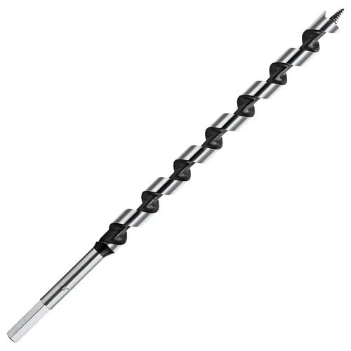 Miniatura 21 de Broca de taladro de 1-1/2 pulgadas x 12 pulgadas de largo para madera, vástago hexagonal, para madera blanda y dura, plástico, paneles de yeso