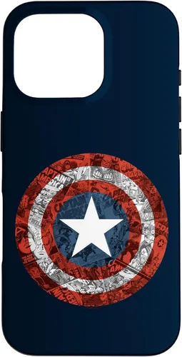 Miniatura 19 de Carcasa para iPhone 11, diseño de Capitán América, con escudo de cómics