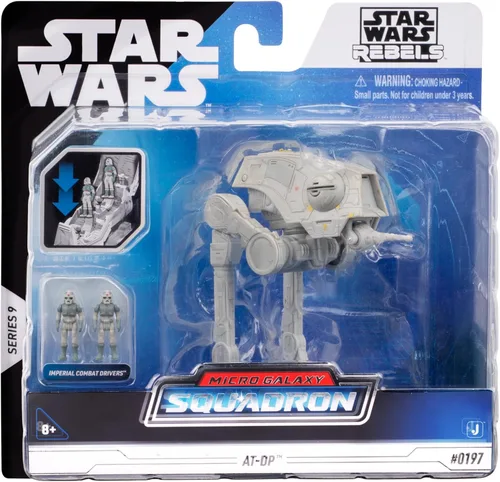 Miniatura 2 de Star Wars Micro Galaxy Squadron AT-DP (cápsula de defensa todo terreno) - Vehículo de 5 pulgadas con patas articuladas y dos accesorios de micro