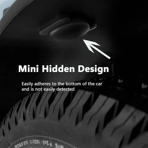 Miniatura 5 de Rastreador GPS para vehículos, 1 dispositivo de seguimiento en tiempo real para vehículos, funciona con Find My (solo iOS), mini dispositivo