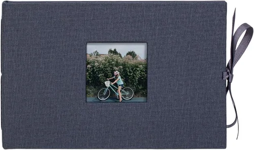 Miniatura 8 de Álbum de fotos pequeño Kolo Noci de 4x6, con capacidad para 24 fotos, ideal para bodas y libros de bebé, dorado
