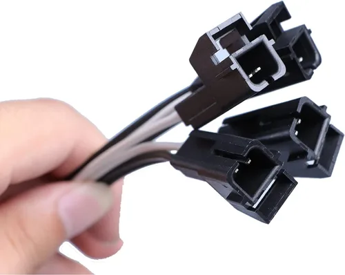 Miniatura 5 de Paquete de 4 arneses de altavoz de repuesto para GM Motors Buick Cadillac Chevy Oldsmobile Adaptador de arnés de cableado de altavoz de puerta