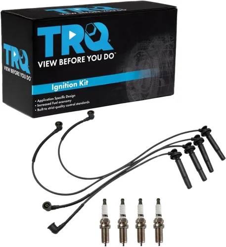 Miniatura 51 de Kit de bujías de chispa TRQ 5 piezas de bujías de iridio Compatible con Acura Integra 1992-2001 1999-2000 Honda Civic 1994-1995 Civic del Sol