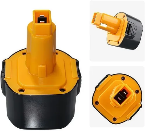 Miniatura 4 de LINGYUE Batería de repuesto Ni-MH de 9.6 V, compatible con Dewalt DE9061 DE9062 DW9061 DW9062 DW955K - Paquete de baterías de herramientas