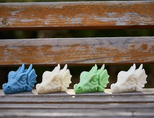 Miniatura 4 de Moldes de resina de cabeza de dragón y fabricación de jabón, molde de silicona animal 3D para fabricación de velas y decoración del hogar