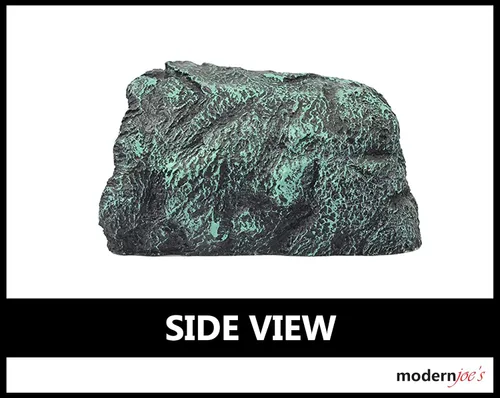 Miniatura 5 de MODERNJOE'S Refugio de cueva de piedra que oculta la casa de tortuga, cueva escondida de rocas para reptiles. Decorativo para acuarios y terrarios.