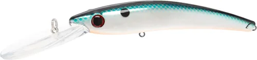 Miniatura 16 de Bill Lewis Señuelo de pesca sin labios, realista, de arrastre preciso para lucioperca Cromo en blanco