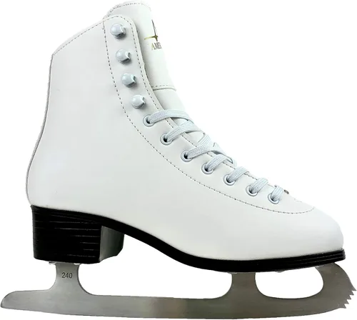 Miniatura 5 de American Athletic Tricot Lined Ice Skates for Women - Recreational Figure Skates with Ankle Support, Padded Lining, Stainless Steel Blades
