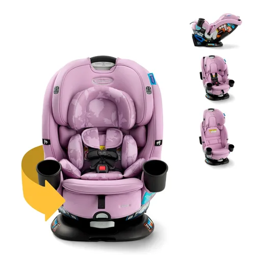 Miniatura 13 de Graco Turn2Me - Asiento convertible giratorio 3 en 1 para automóvil, Manchester, rotación orientada hacia atrás, modo orientado hacia adelante