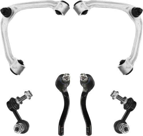 Miniatura 66 de Detroit Axle - Kit de extremo delantero para Chrysler 300 Dodge Charge Challenger 2011-2023, 2 brazos de control inferiores traseros 2 rótulas
