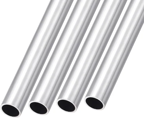 Miniatura 12 de METALLIXITY Tubo de aluminio 6063 (0.118 in de diámetro exterior x 0.079 in de diámetro interior x 11.811 in de largo), 4 piezas, tubo redondo