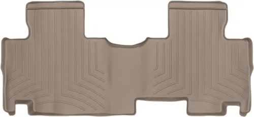 WeatherTech Revestimientos de suelo de ajuste personalizado para Edge, MKX - 2ª fila (451102), bronceado Beige Bronceado