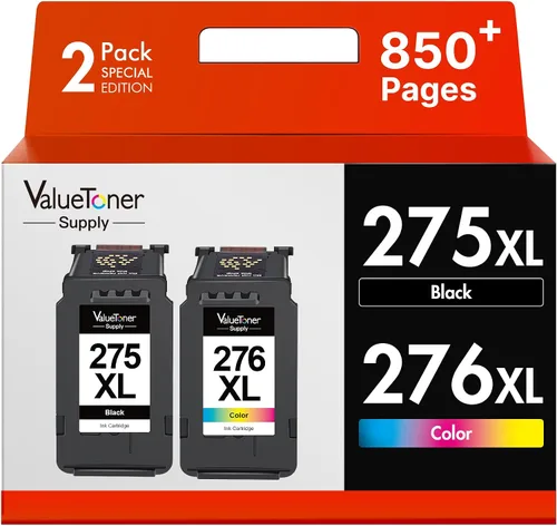 Sustitución PG-275XL/CL-276XL para cartuchos de tinta Canon 275 y 276 para cartuchos de tinta Canon 275 y 276 Uso para PIXMA TR4720 TS3720 TS3522