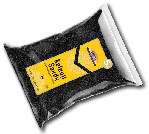 Miniatura 9 de Rani Kalonji (semillas negras, nigella sativa, comino negro) 80 onzas (5 libras) 5.0 lbs a granel ~ Todo natural Apto para gluten Sin OMG