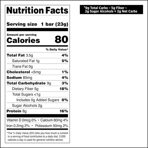 Miniatura 2 de Quest Nutrition Mini barras de proteína de masa de galletas con chispas de chocolate, 0.28 oz de proteína, 0.04 oz de azúcar, 0.07 oz
