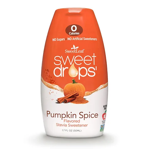 Miniatura 12 de SweetLeaf Sweet Drops - Paquete variado de líquidos de stevia, chocolate, caramelo, vainilla, especias de calabaza, alternativa de jarabe de café