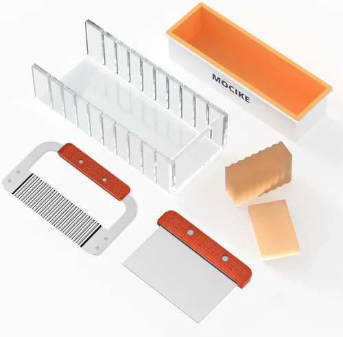 Kit de fabricación de moldes de jabón acrílico de alta calidad, crea exquisitos jabones de bricolaje con precisión (kit de cortador de jabón duro)
