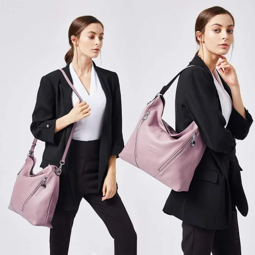 Miniatura 2 de BOSTANTEN Bolso de cuero para mujer, diseño de bolsos de hombro, Hobo
