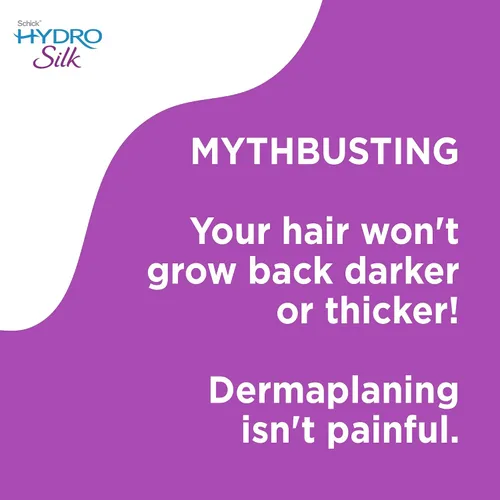 Miniatura 9 de Schick Hydro Silk Cuchillas de recambio de varita dermaplaning — Recargas, 6 estilo profesional