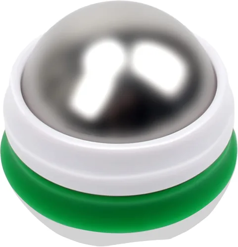 AHIER Bola de Masaje en Frío, Terapia de Alivio en Frío, Bola de Gel Desmontable de Movimiento Libre para Masaje de Tejido Profundo, Alivio del