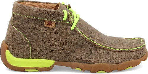 Miniatura 4 de Twisted X Chukka - Moc de conducción, bomber y amarillo neón, 11 M