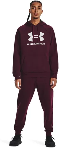 Miniatura 4 de Under Armour Rival - Sudadera con capucha para hombre, de vellón y con logotipo