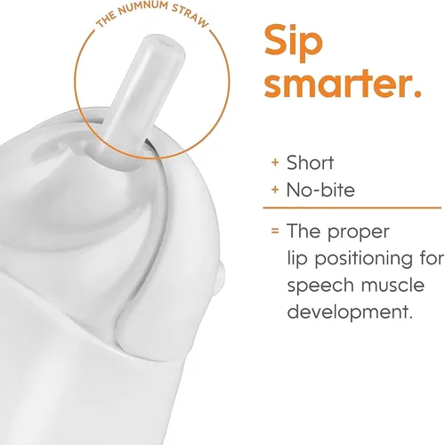 Miniatura 7 de Taza de Pajita NumNum para Bebé, Taza de Pajita con Peso, Tazas Sippy a Prueba de Derrames con Pajita para 6-12 Meses, Tazas para Beber para Niños