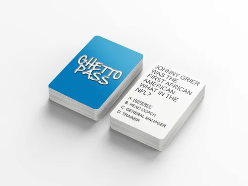 Miniatura 3 de Ghetto Pass - Juego de cartas de celebración de la cultura negra: perfecto para noches de juego familiares, trivia urbana y fanáticos