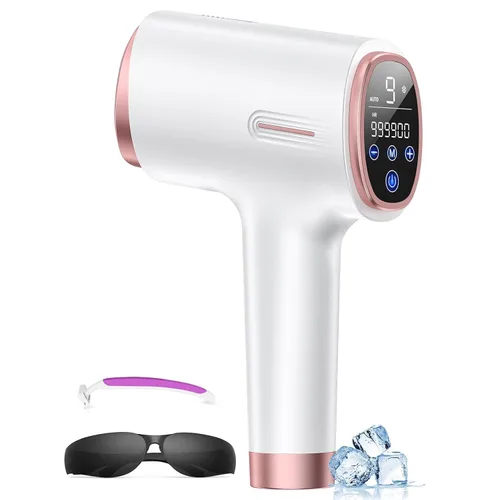 Miniatura 11 de Finequin Depilación láser, depilación láser IPL para mujeres y hombres permanente, dispositivo de depilación con onda de luz roja IPL 3.0