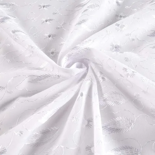 Miniatura 3 de Fancy Allover - Ojales blancos, tela por yarda