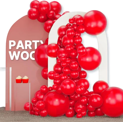 Miniatura 42 de PartyWoo Globos azul marino, 120 piezas de diferentes tamaños de 18, 12, 10, 5 pulgadas, kit de arco de globos azul oscuro guirnalda para Azul-z90