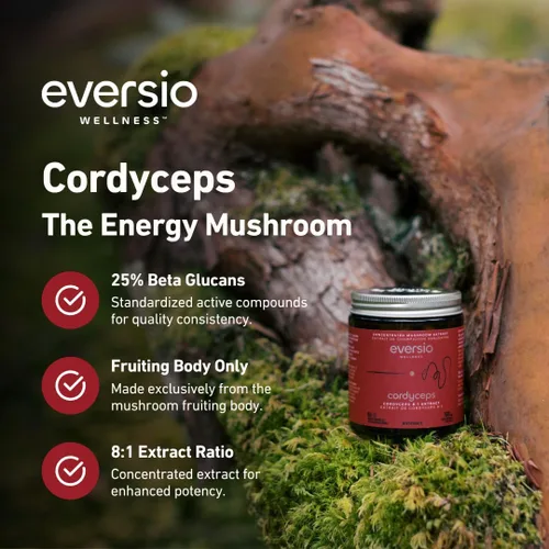 Miniatura 4 de Cápsulas Cordyceps orgánicas – Extracto de Cordyceps Militaris 8:1, 500 mg por cápsula – Suplemento de hongos para energía, resistencia y apoyo al