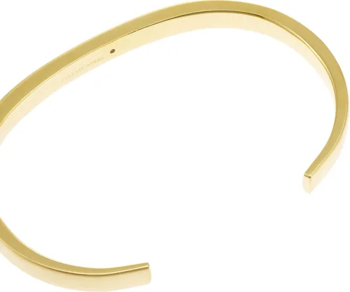 Miniatura 3 de Fossil - Pulsera de identificación de acero inoxidable chapado para hombre, de regalo personalizada, grabable