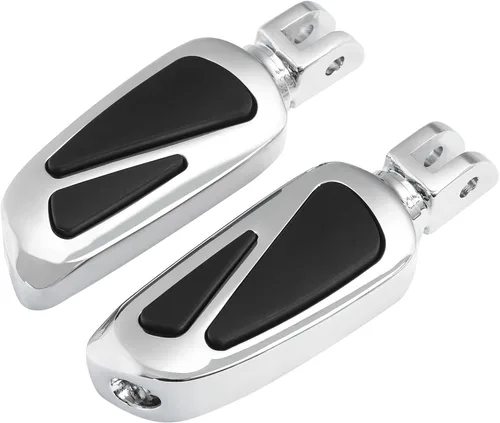 Miniatura 16 de TCT-MOTORPARTS Clavijas cromadas para estribera trasera para Harley Davidson Softail Fat Boy 18-25 Estriberas para pasajeros Estilo #20