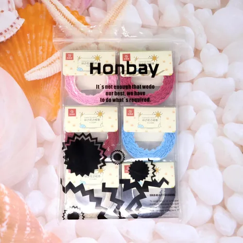 Miniatura 9 de Honbay 6 rollos de cintas de encaje, cintas decorativas con patrón de encaje, cintas adhesivas Washi, cinta adhesiva para cajones de álbumes