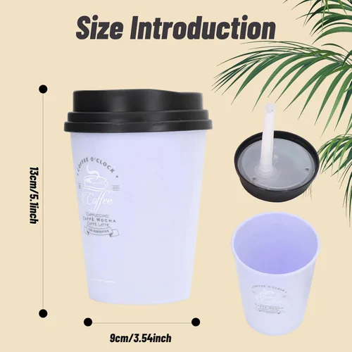 Miniatura 2 de Humidificadores para dormitorio, humidificadores de niebla fría de 10.1 fl oz, mini humidificador de taza de café USB, humidificador de automóvil
