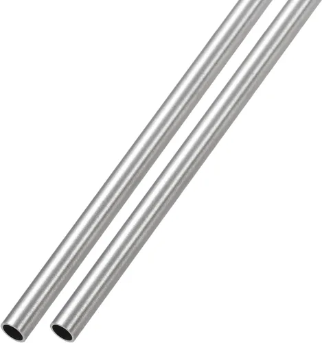 Miniatura 8 de METALLIXITY Tubo de acero inoxidable 316 (0.039 in de diámetro exterior x 0.006 in de pared T x 9.843 in de largo), 2 piezas, tubo recto