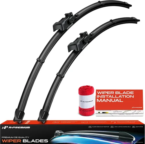 Miniatura 10 de A-Premium Limpiaparabrisas compatible con Honda Civic 2006-2011, Coupé - 28" y 24", Conector TLP, Izquierda y Derecha, con Indicador de Desgaste