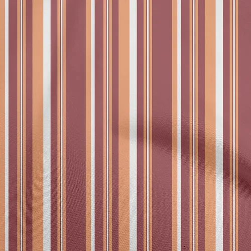 Miniatura 10 de oneOone Tela de algodón Flex Dark Magenta Rayas Tela de costura por yarda Impreso Ropa DIY Suministros de costura 40 pulgadas de ancho-GQ